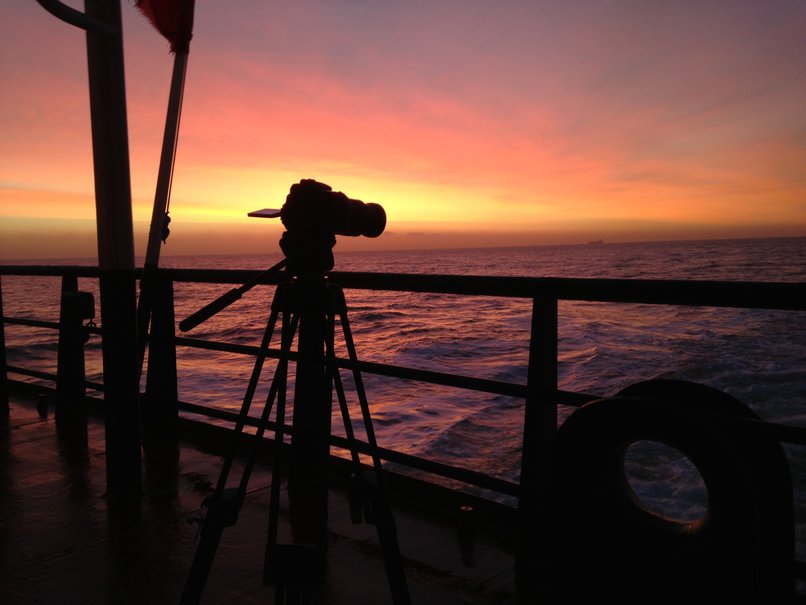 Filming At Dawn